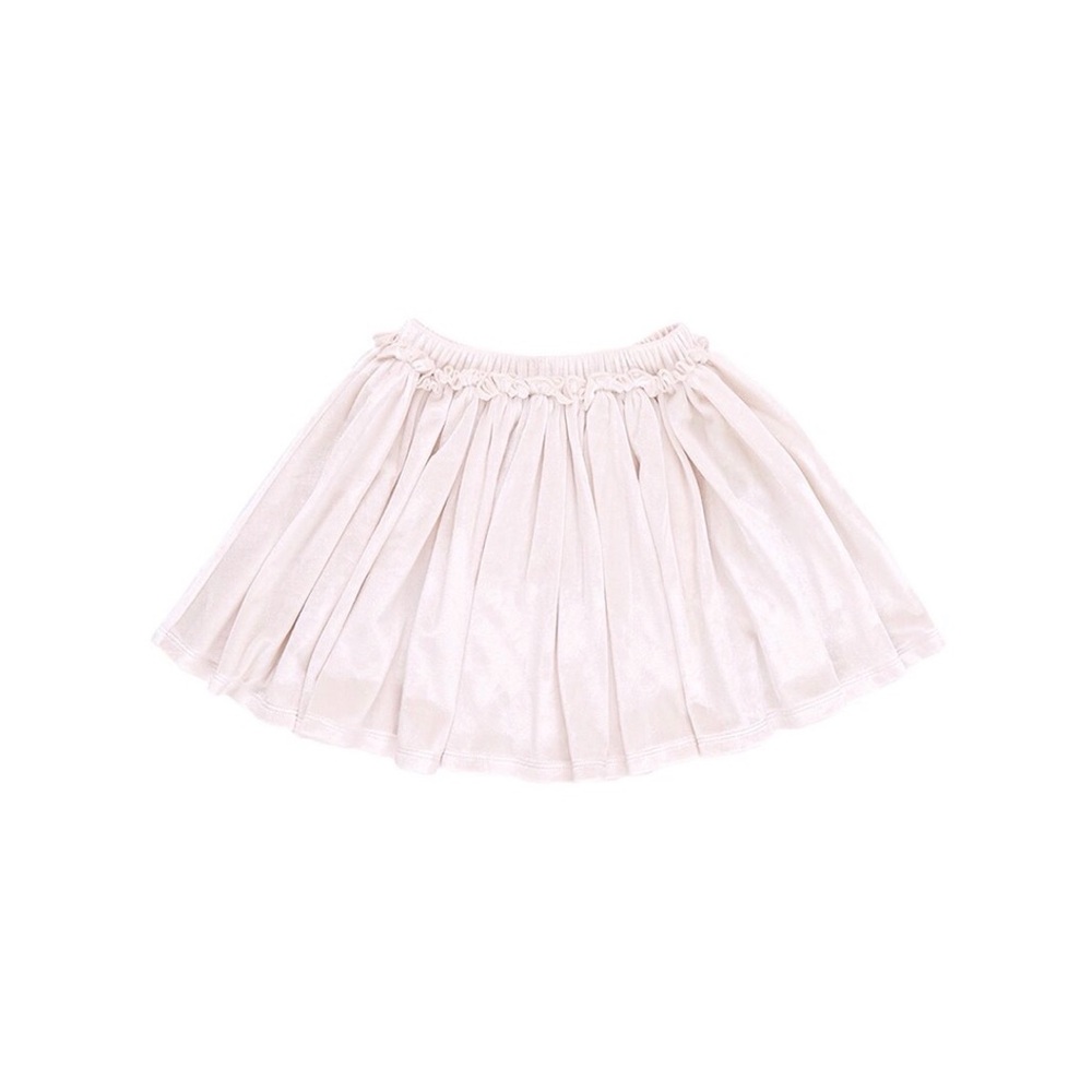 Pink chicken girls velour  Skirt